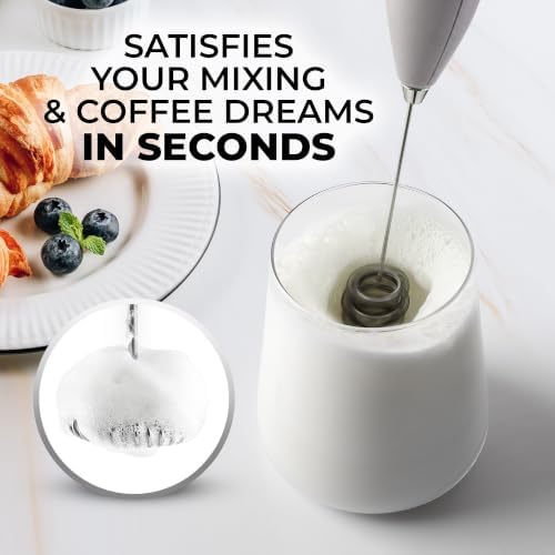Zulay Kitchen Powerful Milk Frother Wand - Image 2