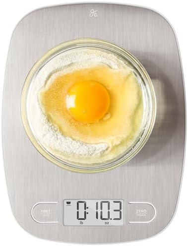 Greater Goods Food Scale, Slim & Compact, 1g Precision by GreaterGoods