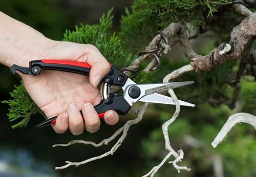 Kimura® 8" Pro Pruning Scissors, Premium Japanese SK5 Hi-Carbon Steel Blades - Image 7