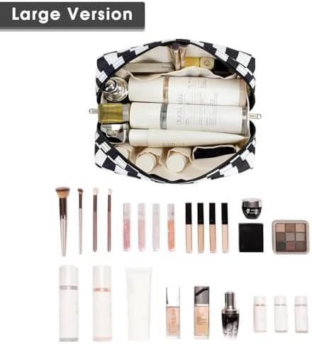 Narwey Makeup Bag Travel Toiletry Bag, Cosmetic Bag - Image 3