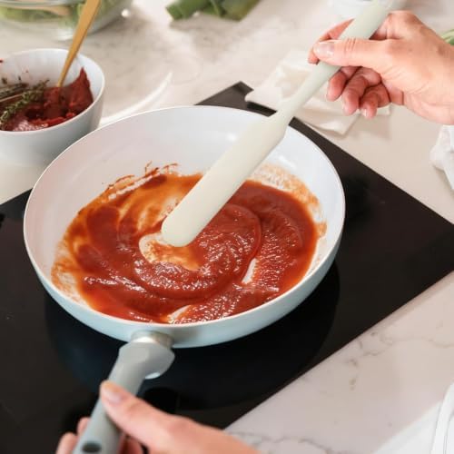 Silicone Jar Spatula, Non-Stick Heat Resistant Kitchen Thin Spatula, Sourdough - Image 5