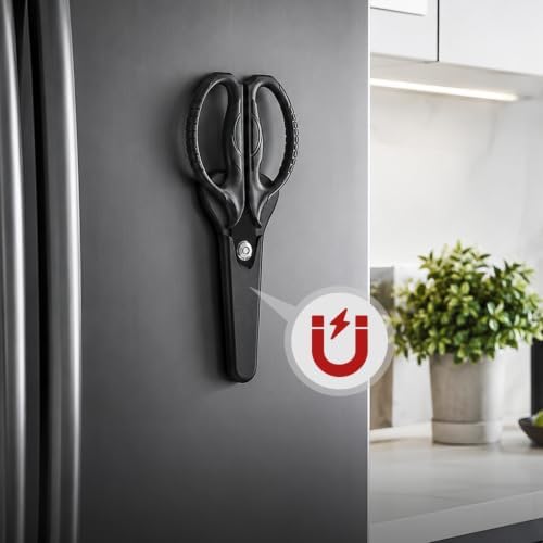 EMOJOY Titanium Kitchen Scissors, Japanese 5Cr15MoV Steel, Detachable - Image 7