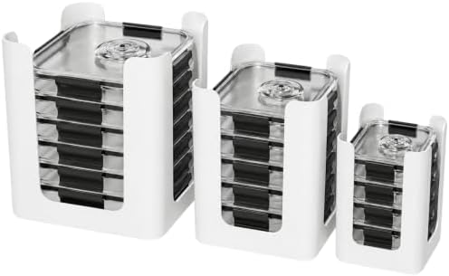 Lid Organizer for Brilliance Nap-on Lid, Fits 4.7 & 3.2 Cup, 1.3 Cup, 0.5 Cup by Unknown