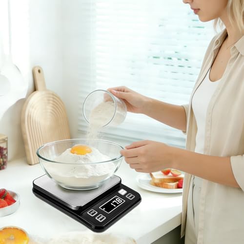 Full Waterproof Digital Scale IP67, 5kg Capacity 0.1g Accuracy Kitchen Scale - Image 7