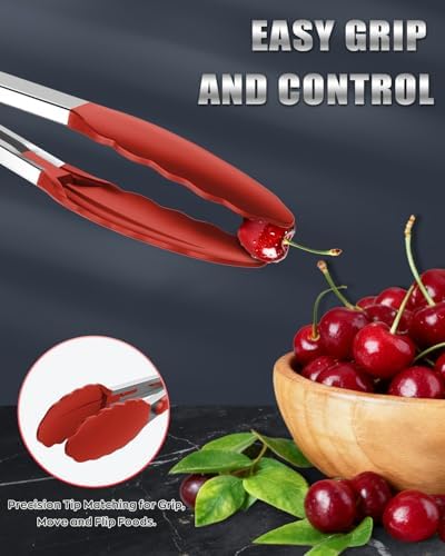 Good Grip Cooking Tongs with Silicone Tips - Image 6