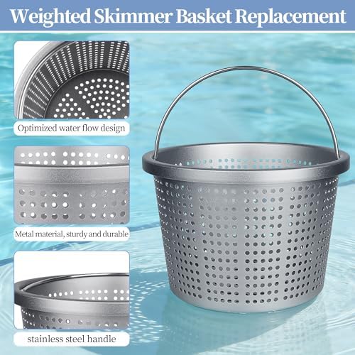 Aluminum Pool Skimmer Basket Replacement - Image 3