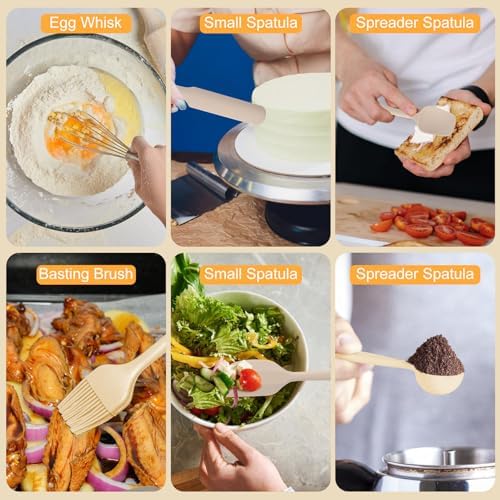 Mixing Bowls with Airtight Lids Set, Non-Slip Silicone Bottoms - Image 6