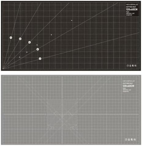 NEWBRAUG 23'' × 47'' Large Self Healing Cutting Double Sided 5-Ply Mat - Image 2