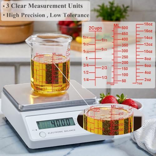 Ackers BORO3.3 Borosilicate Glass Measuring Cup, 500 ml - Image 6