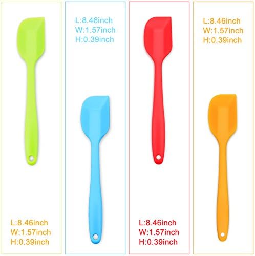 4-Piece Silicone Spatula Set - Image 3