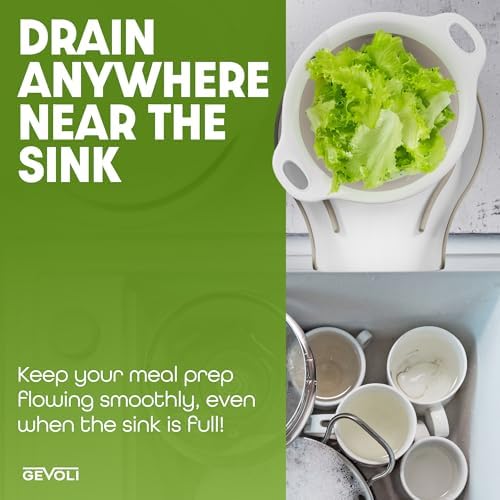 Collapsible Colanders Food Strainers - Image 5