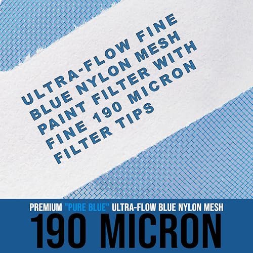TCP Global - 190 Micron Filter Tips Ultra-Fine Paint Strainer, Case of 1000 - Image 3