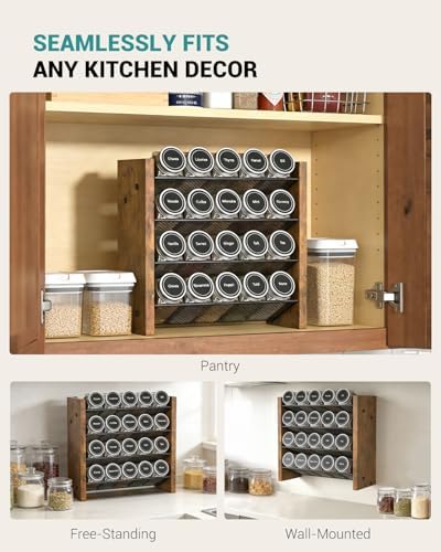Spice Rack Organizer for Cabinet, Seasoning Organizer, No Jars Included - Image 6