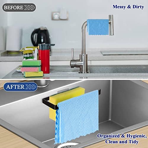 GAViA Sponge Holder for Kitchen Sink, Removable Stainless Steel Sink Caddy - Image 5
