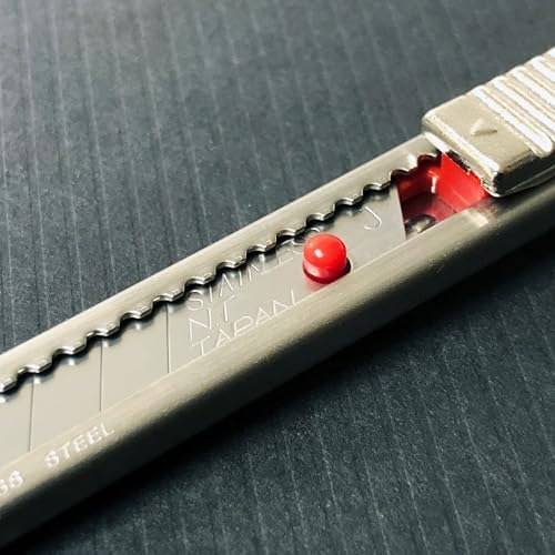 NT Cutter PRO Auto-Lock Stainless Steel Utility Knife 9mm - Image 6