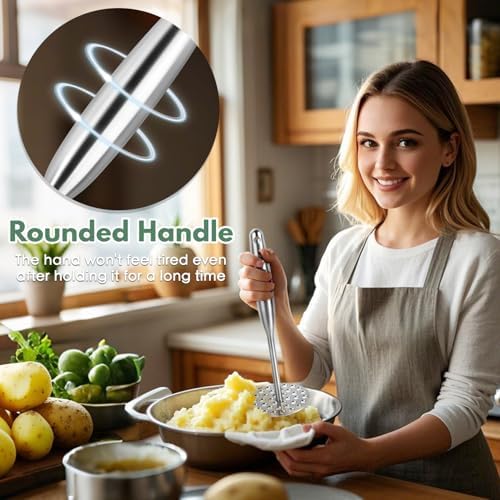 Stainless Steel Potato Masher - Image 4