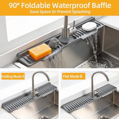 24" Silicone Sink Mat for Kitchen - Image 5