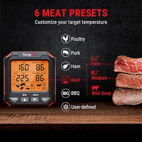 TempPro TempTrack Digital Meat Thermometer - Image 3