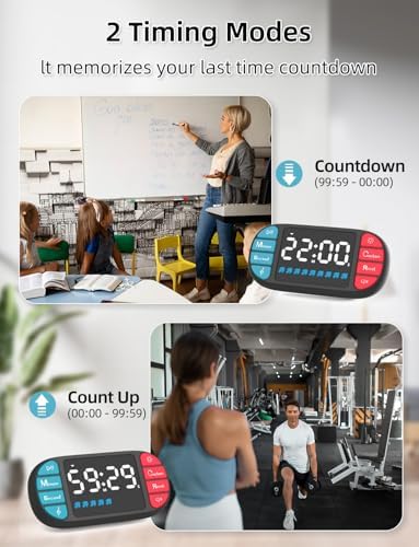 DOOMAY Magnetic Digital Kitchen Timer - Image 3