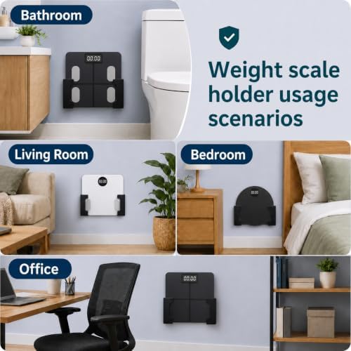 4 Pack Scale Holder Bracket for Weight Scales and Kitchen Food Scales - Image 5