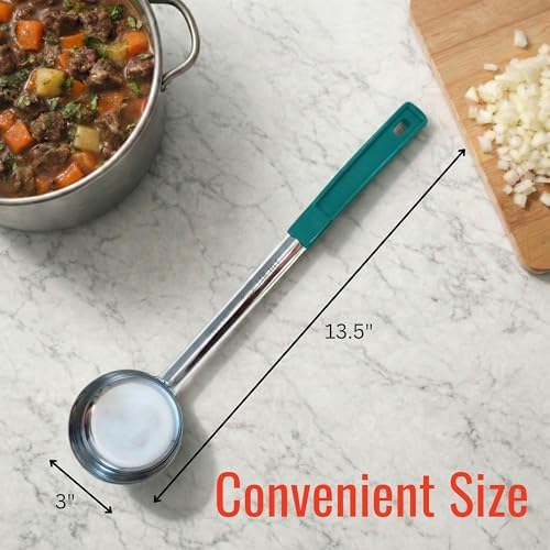 4 oz Solid Stainless Steel Portion Control Ladle Spoodle - - Image 6
