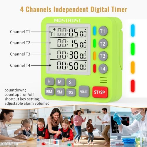 Digital Dual Kitchen Timer - Image 2