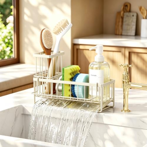 Sponge Holder for Kitchen Sink, Kitchen Sink Caddy, Kitchen Sink Sponge Holder - Image 7
