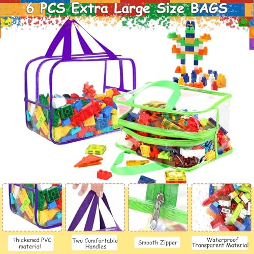6 Colors Widen X-Large Storage Bags 12.6×9.25×6.9In - Image 3