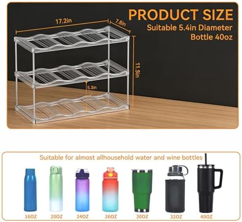 Stackable Water Bottle Organizer - Image 3
