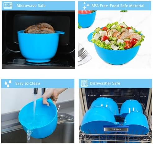 BoxedHome Plastic Mixing Bowls - Image 6