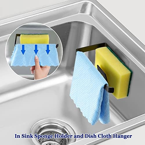 GAViA Sponge Holder for Kitchen Sink, Removable Stainless Steel Sink Caddy - Image 2