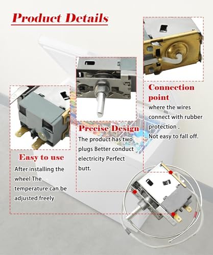 WPF28E-EX Refrigerator Thermostat Fits - Image 4