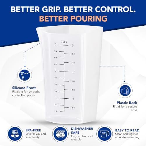 Plastic Measuring Cups Set of 2 - Image 4