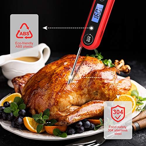 Meat Thermometer for Cooking, Instant Read Food Thermometer - Image 4