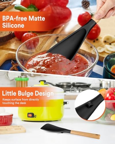 Badiano Silicone Cooking Spoon for Nonstick Cookwares - Image 5