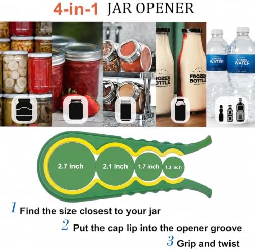 Bloss Jar Opener Bottle Opener for Seniors, Weak Hands and Arthritis - Image 5