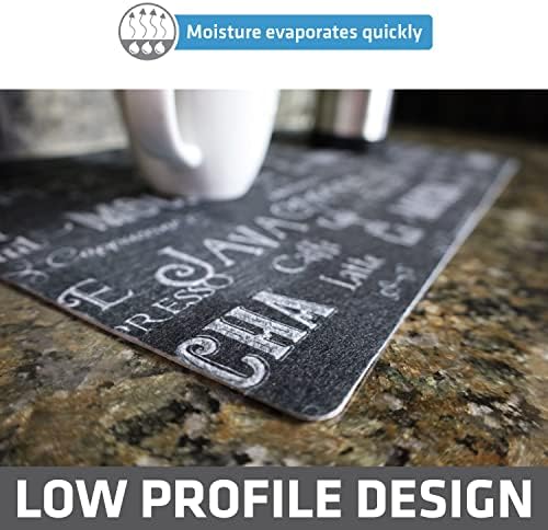 Drymate Coffee Maker Mat, Protects Kitchen Countertops From Spills, Stains & - Image 5