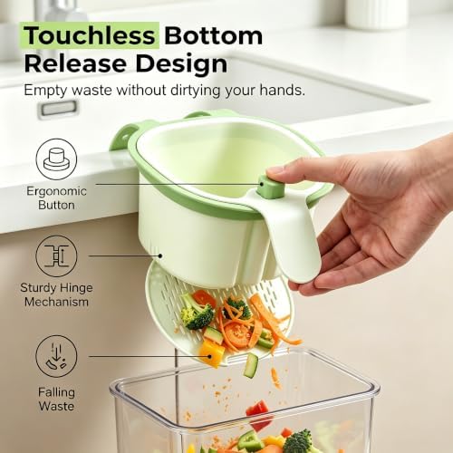 2026 New Kitchen Sink Strainer Basket, Press Automatic Dumping Drain Filter - Image 4