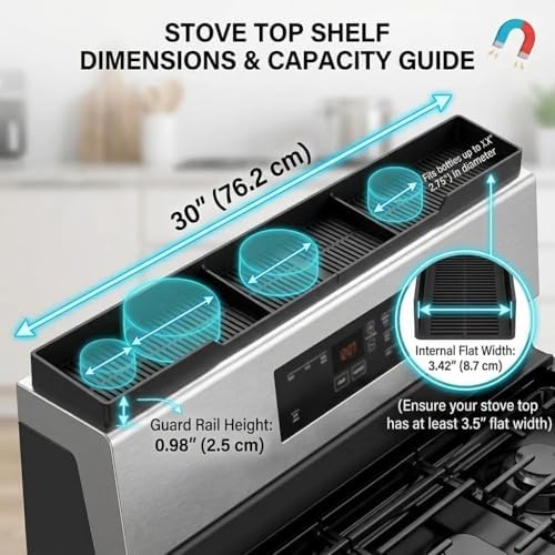 AWOKE Stove Top Shelf 30 Inch - Image 2