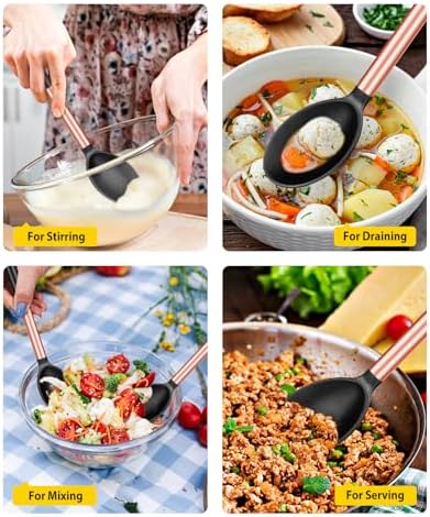 BUNDLEPRO Silicone Cooking Spoons - Image 4