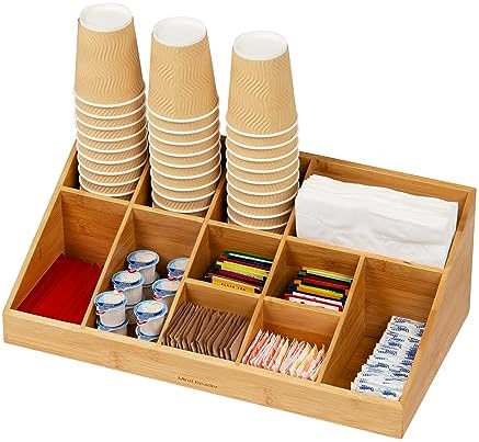 Mind Reader Cup and Condiment Station, Countertop Org, Coffee Bar, Rayon from - Image 5