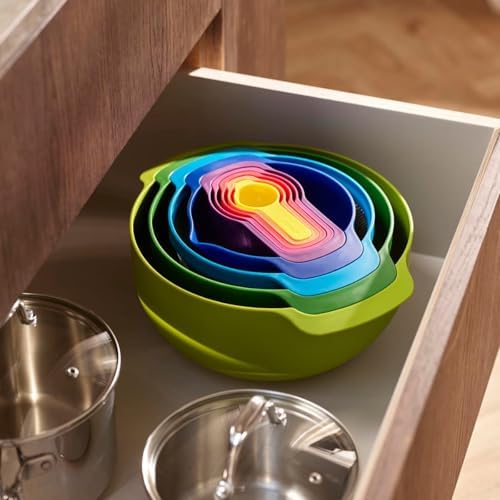 Joseph Joseph Nest 9 Plus, 9 Piece Compact Food Preparation Set - Image 6