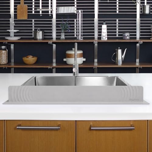 30" Kitchen Sink Splash Guard, Silicone Water Guard by dogorow