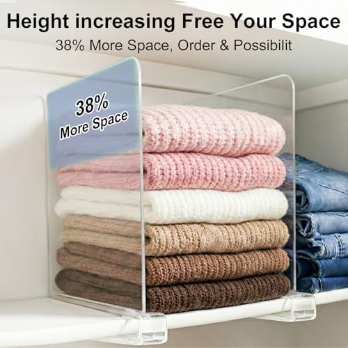 Tall Shelf dividers Closet Organizers: 11-inch - Image 2