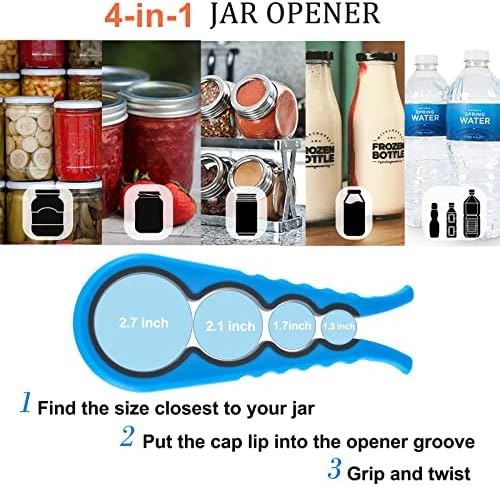 Bloss Jar Opener Bottle Opener for Seniors, Weak Hands and Arthritis - Image 4