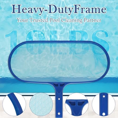 Sunnyglade 15.5x11in Swimming Pool Cleaner Supplies Pool Net Skimmer - Image 3
