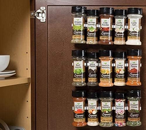 Crazy Chef Spice Clips 30 ct Spice Clips Gripper Organizer Holds 30 Spice Jars - Image 6
