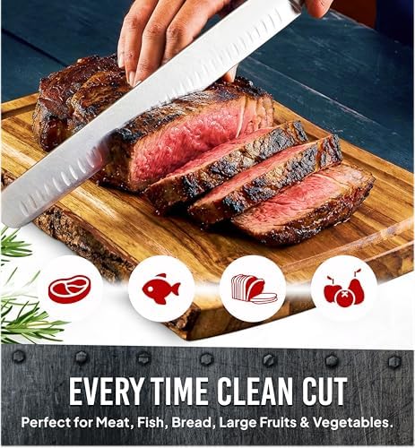 Bright Hobby Brisket Slicing Knife – 12" Brisket Knife, Grilling Gifts - Image 2
