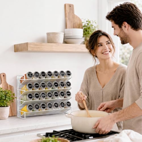 UVIAHOMI Spice Rack Organizer for Cabinet - Image 3