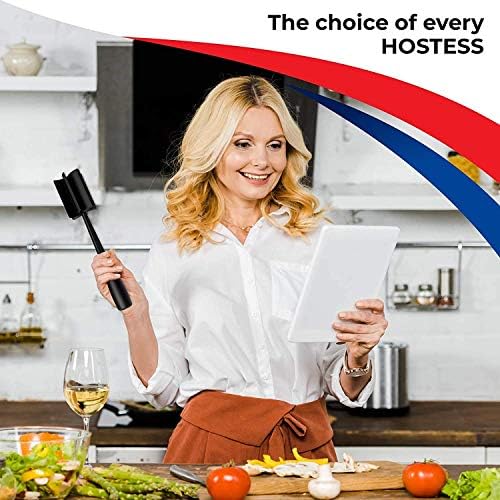 Professional Heat Resistant Ground Beef/Hamburger/Potato Masher | Nylon Ground - Image 4